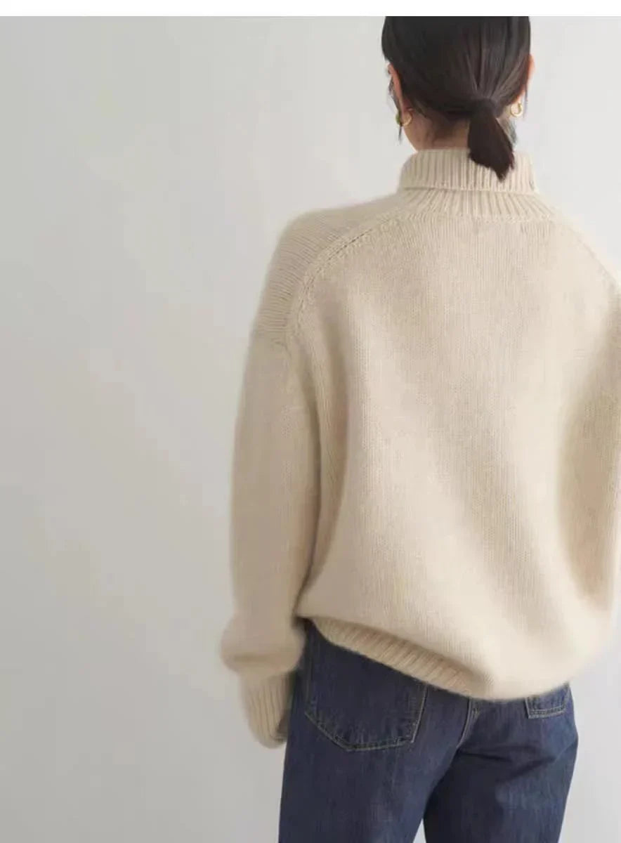 LOTTIE™ | CASHMERE TURTLENECK JUMPER