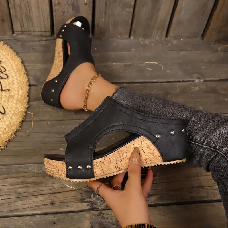 Ciera Cork Wedges