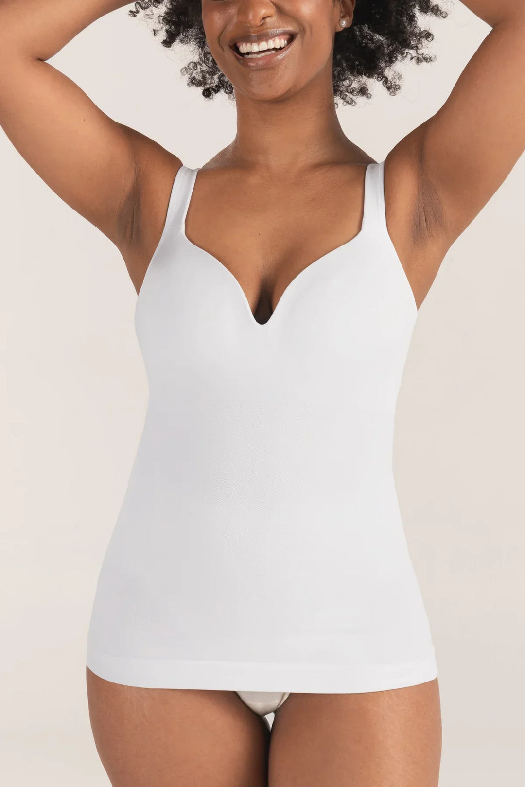 Sloane - Shaping tank top with built-in bra
