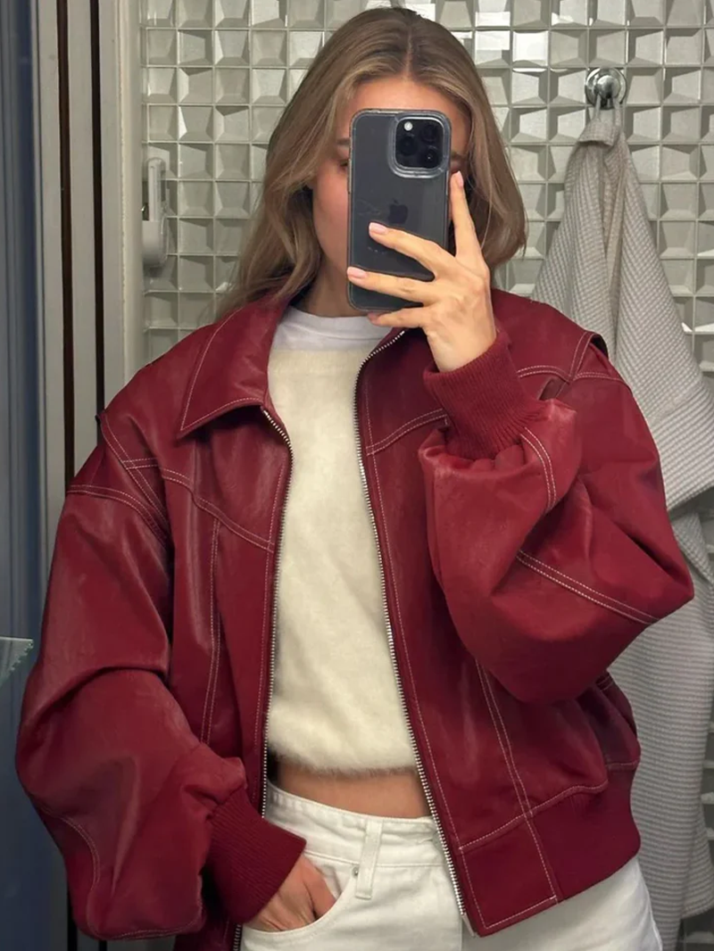 Orla™-Oversized Contrast Jacket