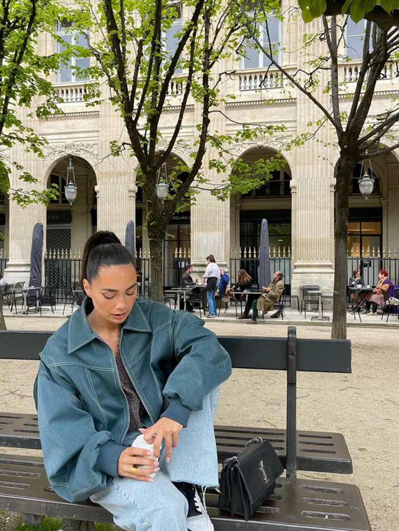 Orla™-Oversized Contrast Jacket